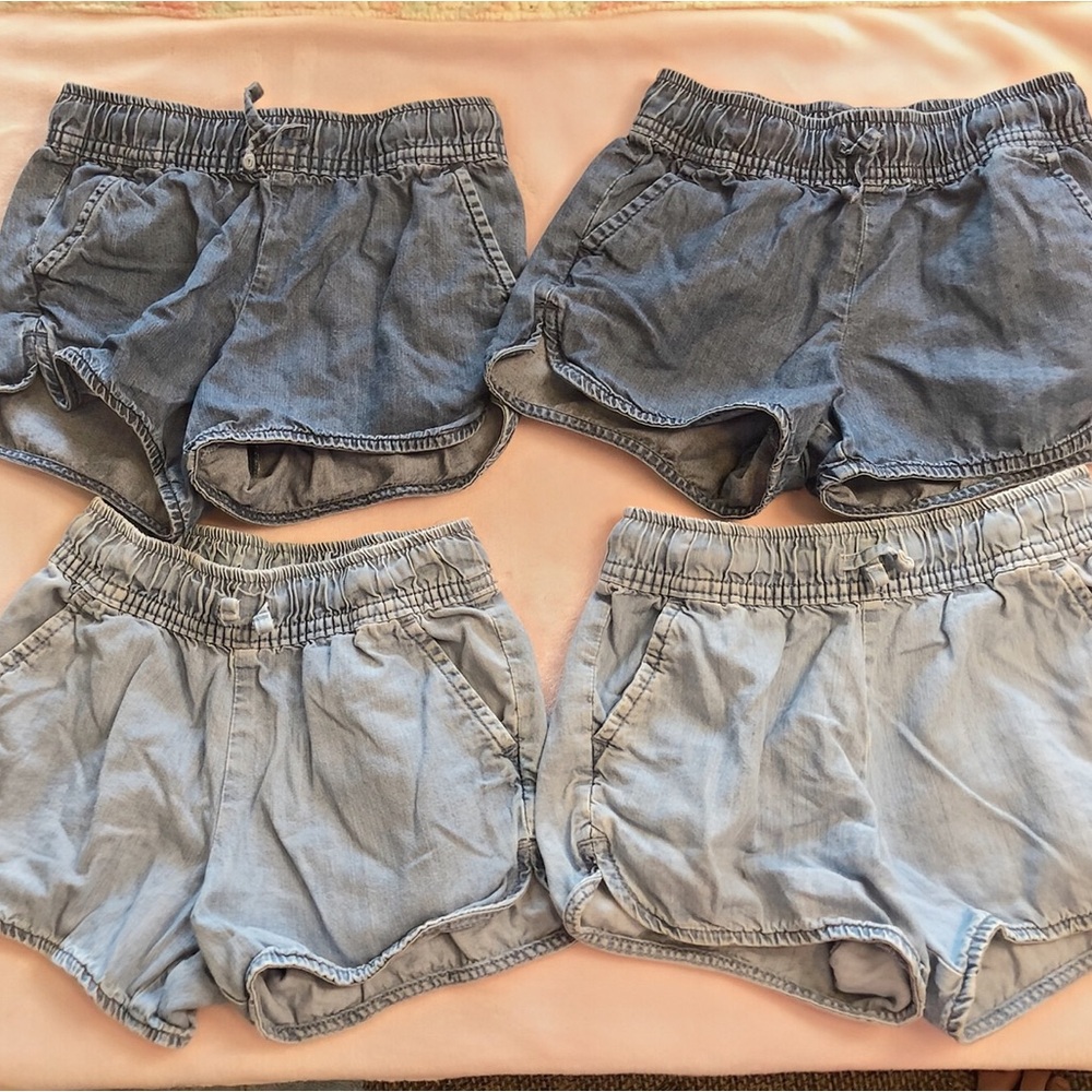 Lot of 4 Jumping Beans Girl Shorts size 7